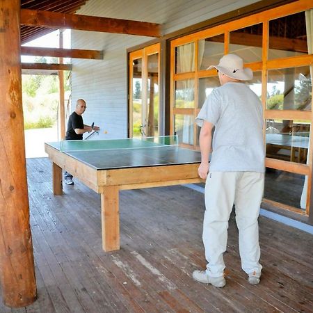 Bend-Sunriver Camping Resort Wheelchair Accessible Yurt 13 Eksteriør billede